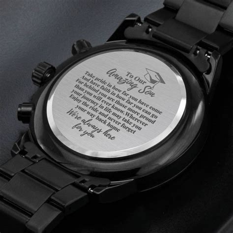 college graduation watch engraving.